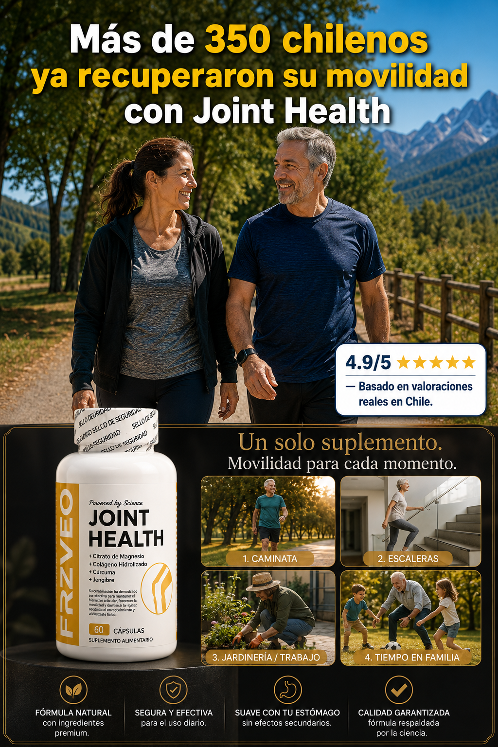 Joint Health — Suplemento para Articulaciones y Movilidad