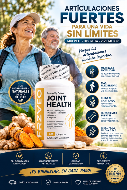 Joint Health — Suplemento para Articulaciones y Movilidad